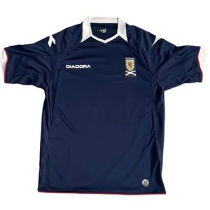 VINTAGE DIADORA SCOTLAND FUTBOL FOOTBALL JERSEY